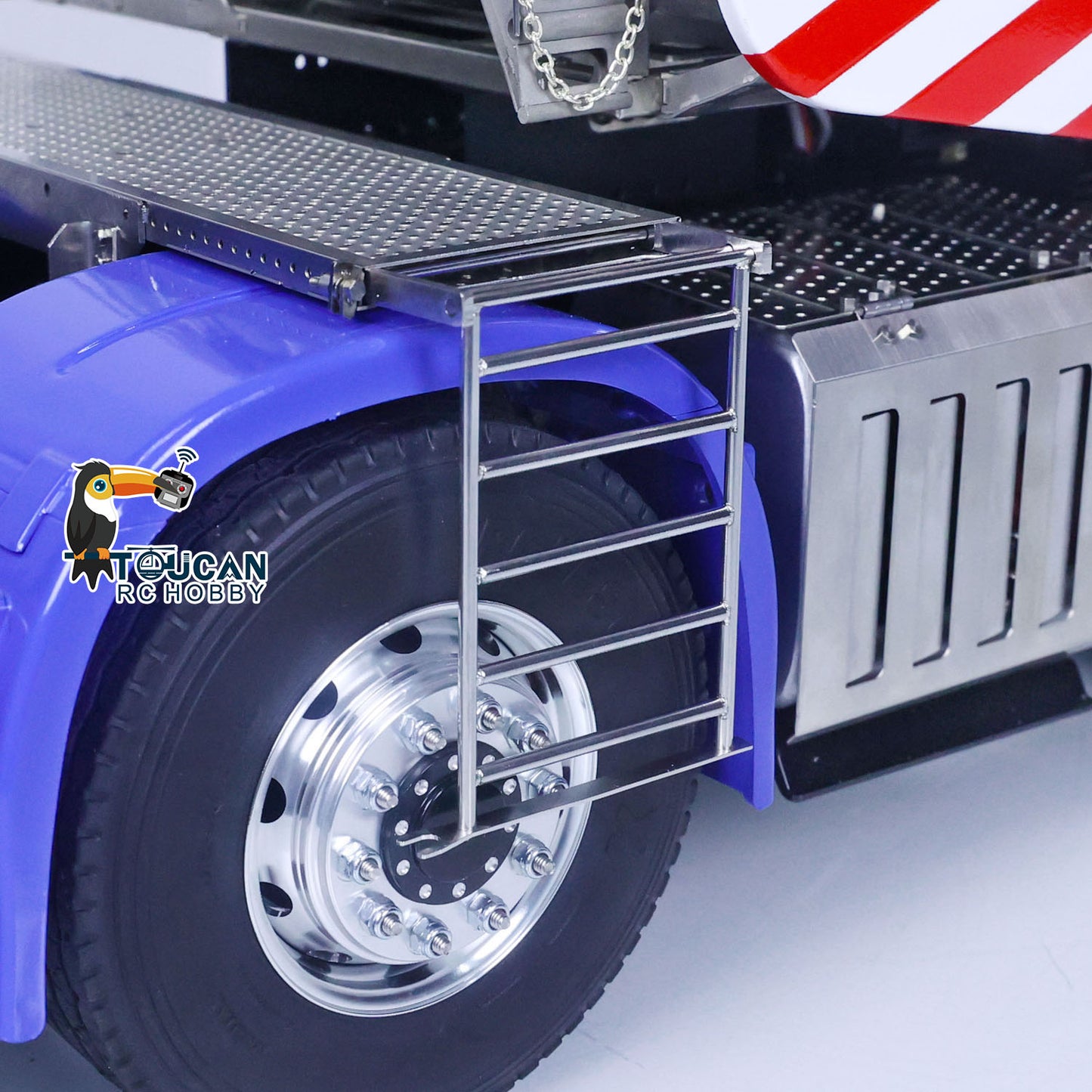 TOUCAN RC Sattelzugmaschinen 1/14 RTR Funkfernsteuerungsauto DIY Fahrzeug 8X8 Metallchassis 3-Gang-Getriebe