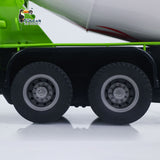 Fast Free Shipping Metal 1/14 RC Mixer Truck RTR 2.4GHz Radio 12CH Light Sound Effects Remote Control Agitating Lorry Finished Model Toys Battery