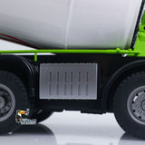 Fast Free Shipping Metal 1/14 RC Mixer Truck RTR 2.4GHz Radio 12CH Light Sound Effects Remote Control Agitating Lorry Finished Model Toys Battery