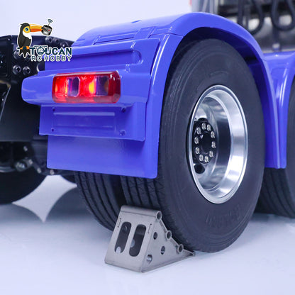 TOUCAN RC Sattelzugmaschinen 1/14 RTR Funkfernsteuerungsauto DIY Fahrzeug 8X8 Metallchassis 3-Gang-Getriebe