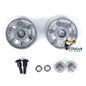 1 Pair Metal Idlers With Bearings Wheel Caps Replacement Parts for Heng Long 1/16 RC Battle Tanks UK Challenger II 3908 Models