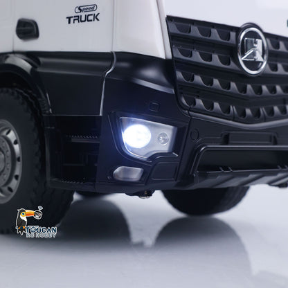 TOUCAN RC HOBBY Fast Free Shipping Metal 1/14 RC Mixer Truck RTR 2.4GHz Radio 12CH Light Sound Effects Remote Control Agitating Lorry Finished Model Toys Battery