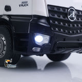 Fast Free Shipping Metal 1/14 RC Mixer Truck RTR 2.4GHz Radio 12CH Light Sound Effects Remote Control Agitating Lorry Finished Model Toys Battery