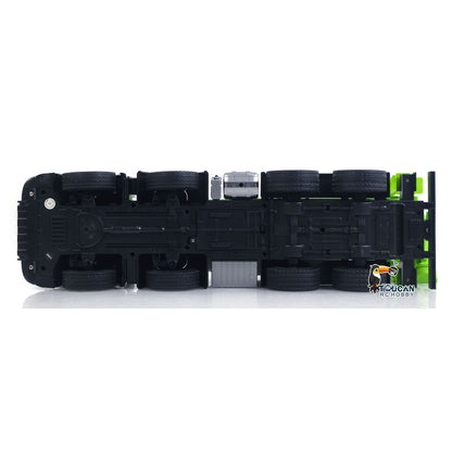 Metal 1/14 RC Mixer Truck RTR 2.4GHz Radio 12CH Light Sound Effects Remote Control Agitating Lorry Finished Model Toys Battery
