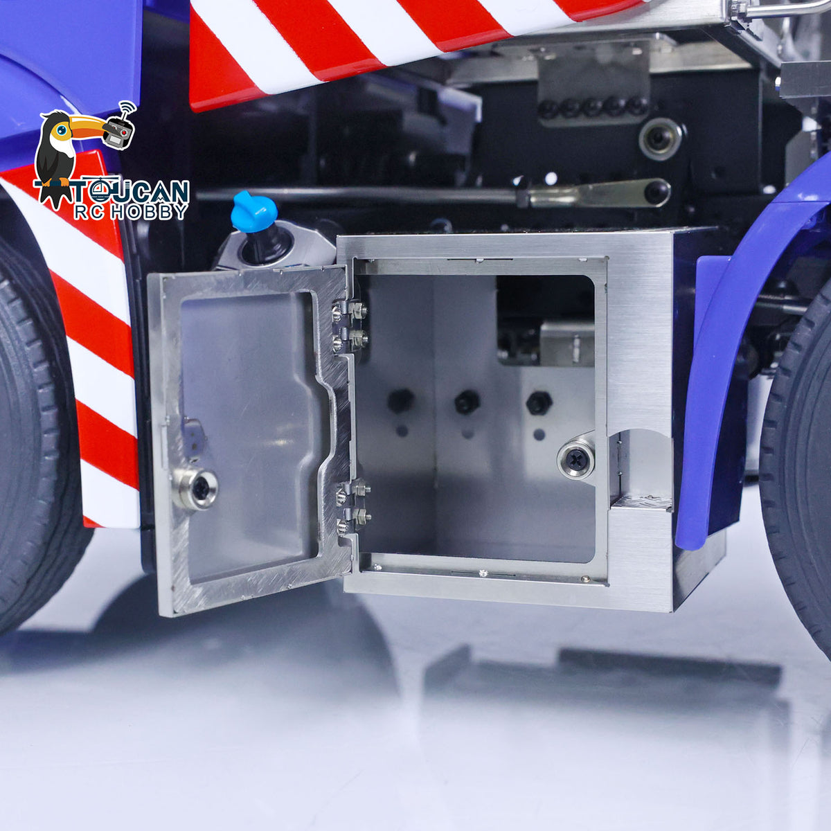 TOUCAN RC Sattelzugmaschinen 1/14 RTR Funkfernsteuerungsauto DIY Fahrzeug 8X8 Metallchassis 3-Gang-Getriebe