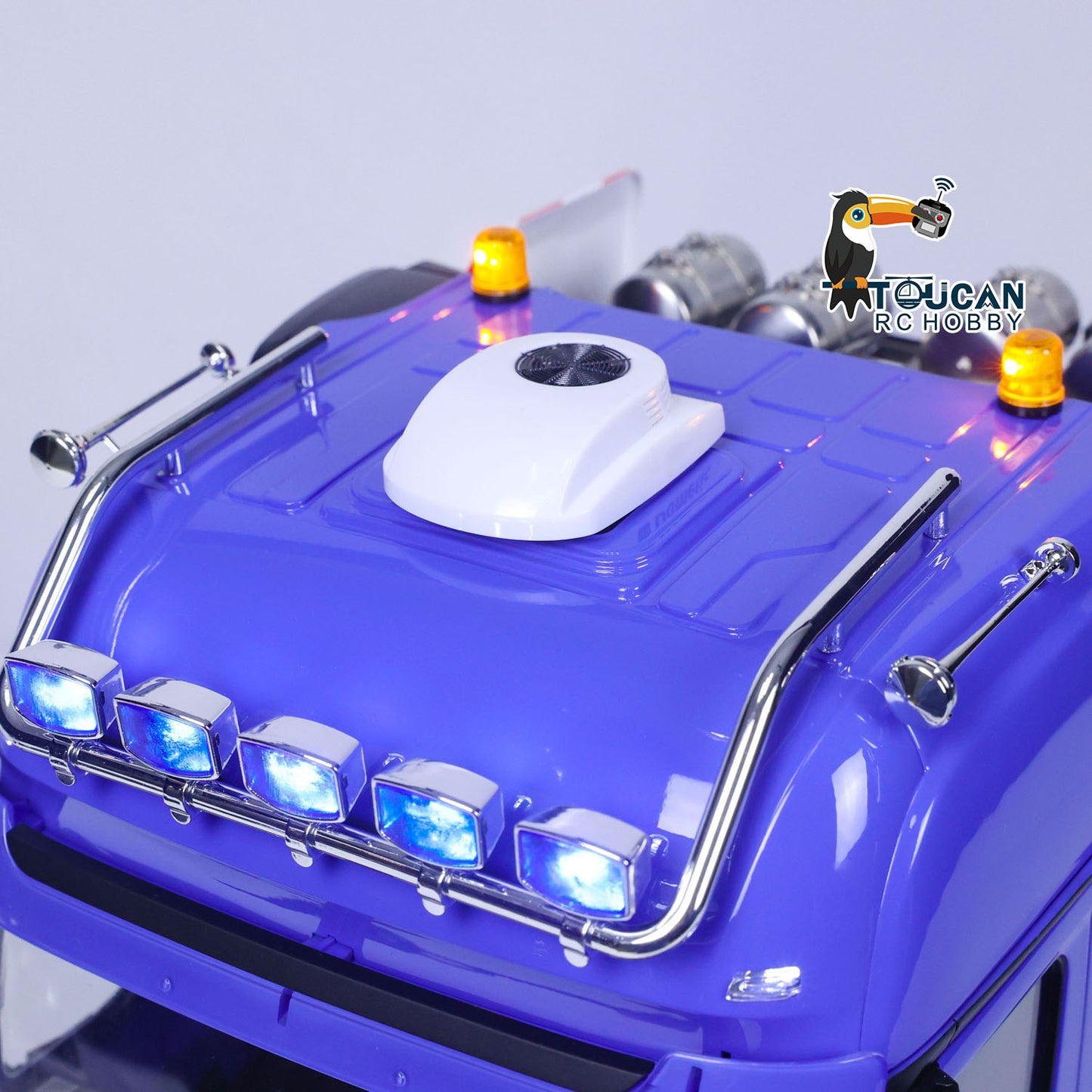 TOUCAN RC Sattelzugmaschinen 1/14 RTR Funkfernsteuerungsauto DIY Fahrzeug 8X8 Metallchassis 3-Gang-Getriebe