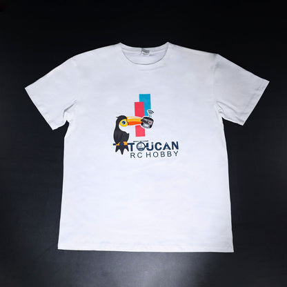 Toucan RC Hobby T-Shirt, hochwertig, 100 % reine Baumwolle, weich bedruckt, kurzärmelig, individuelle Produkte, optionale Größen, Original-Merch, DIY