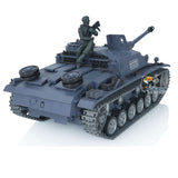 2.4Ghz Henglong 1/16 Scale TK7.0 Customized Ver Stug III Raedy To Run Remote Controlled Tank 3868 Metal Tracks Wheels Smoke Sound