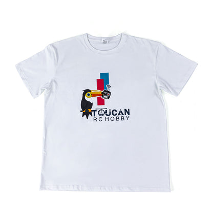 Toucan RC Hobby T-Shirt, hochwertig, 100 % reine Baumwolle, weich bedruckt, kurzärmelig, individuelle Produkte, optionale Größen, Original-Merch, DIY