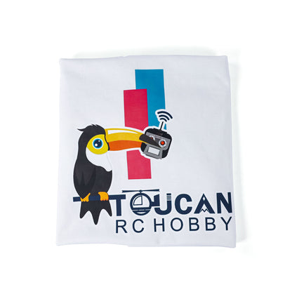 Toucan RC Hobby T-Shirt, hochwertig, 100 % reine Baumwolle, weich bedruckt, kurzärmelig, individuelle Produkte, optionale Größen, Original-Merch, DIY