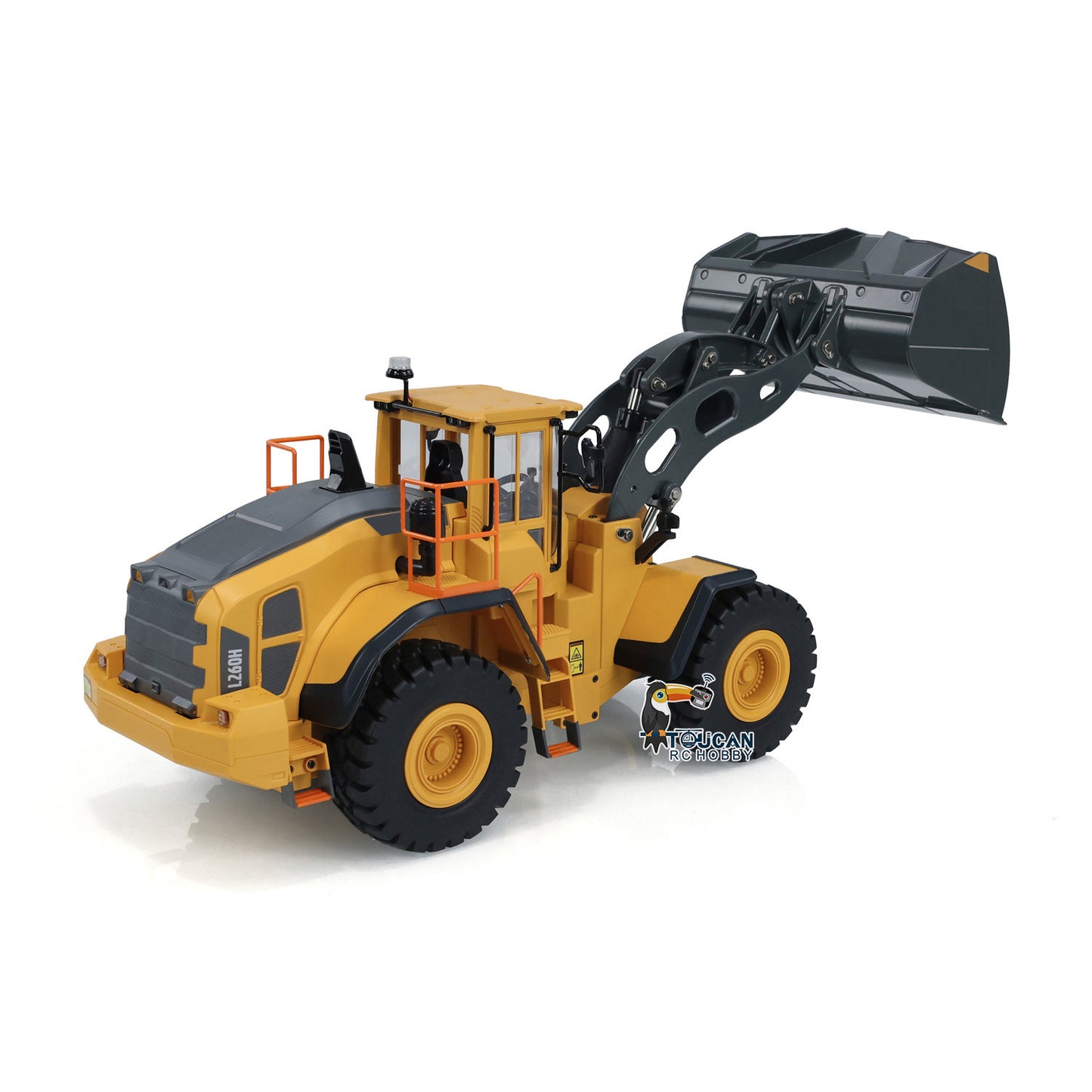 DoubleE 1/16 L260H E592 RC Loader Fernbedienung Baufahrzeug Simulation Auto Licht Sound ESC Motor Servo Licht