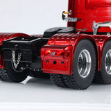 1/14 6x6 RC Tractor Truck Remote Control Car Construction Truck Metal Chassis 2-Speed Transmission CNC Differential Lock Axles