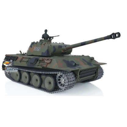 Henglong 1/16 TK7.0 Promotion German Panther V RTR RC Tank 3819 Infrared Combat BB Smoke Metal Sprockets Idlers Wheels Tracks Gearbox