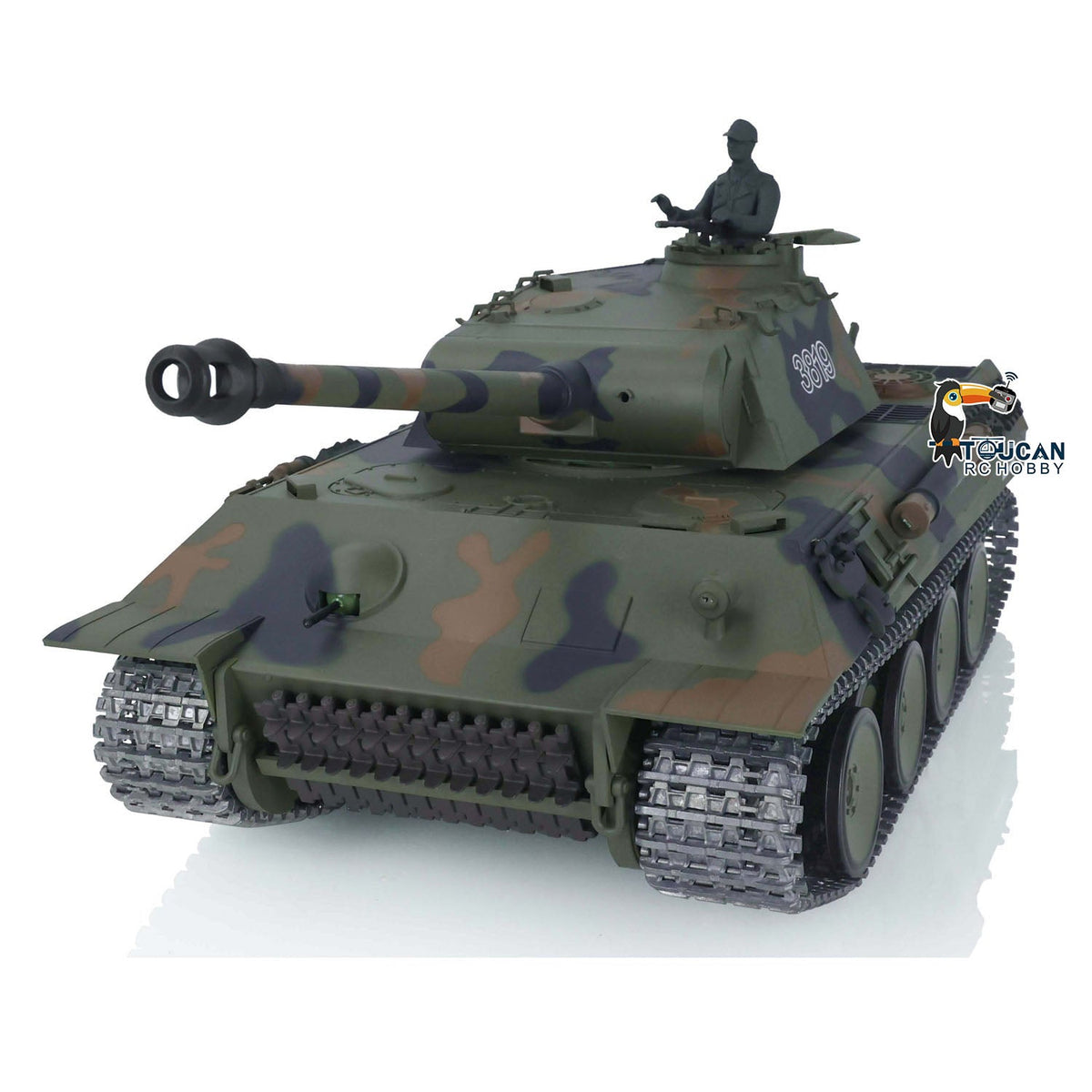 Henglong 1/16 TK7.0 Promotion German Panther V RTR RC Tank 3819 Infrared Combat BB Smoke Metal Sprockets Idlers Wheels Tracks Gearbox