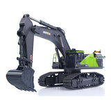 Fast Free Shipping HUINA 1/14 593 Toys Model RC Excavator Car Gift Battery 2.4G Remote Control Digger Model