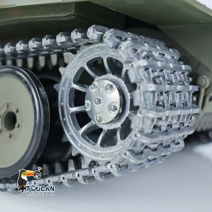 Henglong 1/16 TK7.0 Promotion 3819 German Panther V RTR RC Tank IR BB 360 Degrees Turret Smoke Metal Tracks Sprockets Idlers Wheels Gearbox