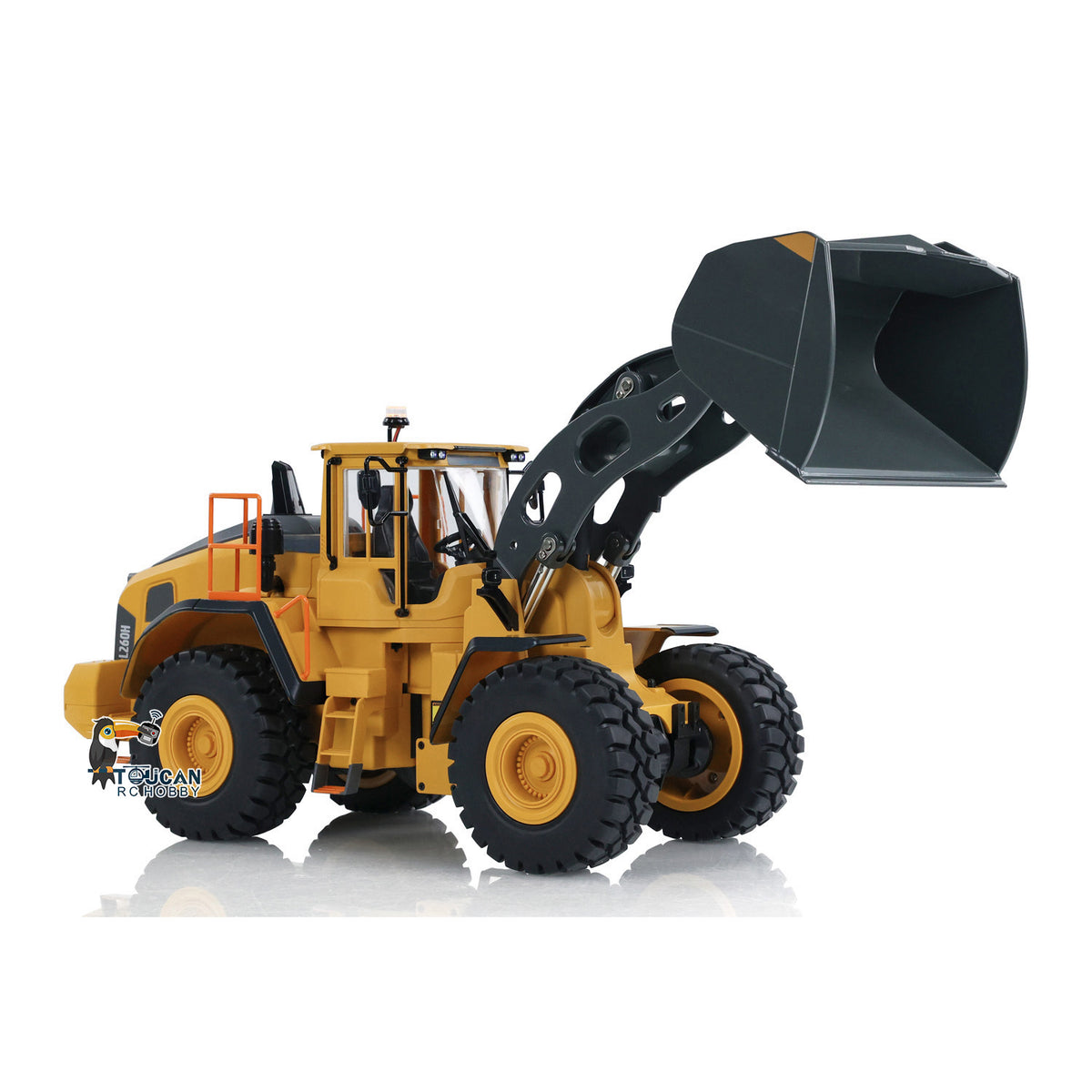DoubleE 1/16 L260H E592 RC Loader Fernbedienung Baufahrzeug Simulation Auto Licht Sound ESC Motor Servo Licht