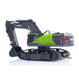 Fast Free Shipping HUINA 1/14 593 Toys Model RC Excavator Car Gift Battery 2.4G Remote Control Digger Model