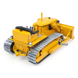Fast Free Shipping for EU Metal 1/14 RC Hydraulic Bulldozer D7 Remote Control Dozer Model Engineering Vehicle Flysky Radio Light Sound System Battery