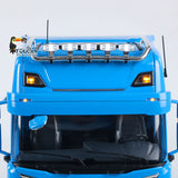 1/14 RC Tractor Truck Metal Chassis 6x6 Remote Control Car 2-speed Transmission Full Aluminum Alloy Frame Structure CNC Metal Axles