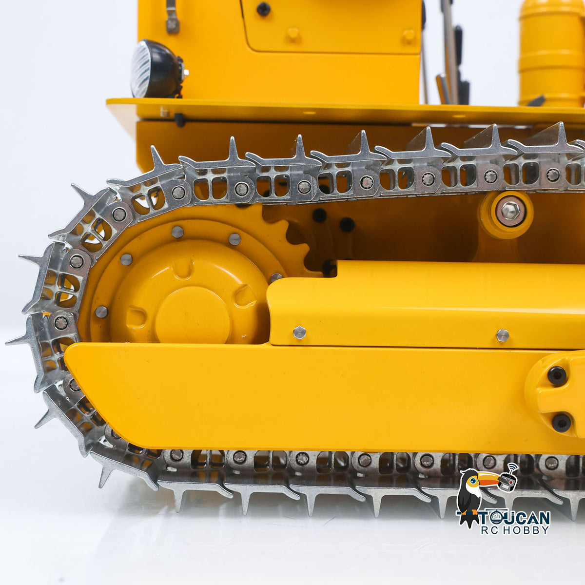 In Stock TOUCAN RC HOBBY MD D7 1/14 Metal RC Hydraulic Bulldozer Construction Vehicle Brushless ESC Flysky Remote Controller RTR Model for Adults
