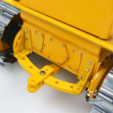 Fast Free Shipping for EU Metal 1/14 RC Hydraulic Bulldozer D7 Remote Control Dozer Model Engineering Vehicle Flysky Radio Light Sound System Battery