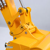 Metal Grading Bucket for 1/12 Hydraulic Remote Control Tracked Excavator C395 LR976 E650 RC Digger Model Construction Vehicle