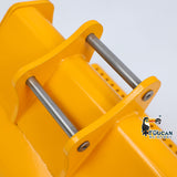 TOUCAN RC HOBBY Metal Ripper/Trapezoidal/Narrow Toothless/Toothed/Rake/Grille/Bucket for 1/12 Remote Control Hydraulic Excavator C395 LR976 EC650 Dual Pump RC Digger DIY Construction Model