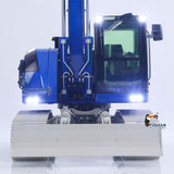 JDM-208 1/14 7CH Remote Control Hydraulic Excavator R920 2Arms Metal RC Digger Flysky PL18 EV Lite Sound System Quick Coupler