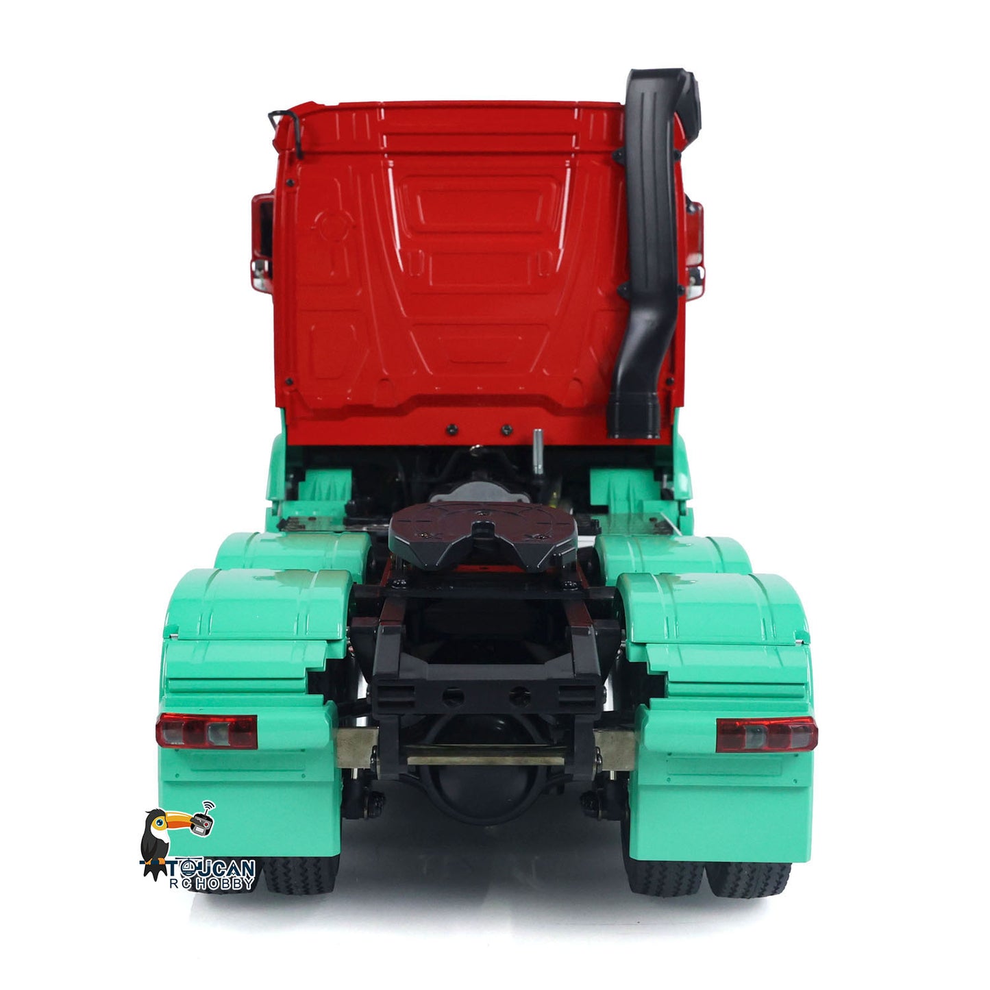 1/14 6x4 RC Sattelzugmaschine, lackiert, zusammengebaut, ferngesteuertes Automodell, Licht- und Soundsystem, zusammengebaut und lackiert