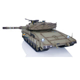 Henglong 3958 1/16 RC Tanks IDF Merkava MK IV Standard Edition FPV Camera Barrel Recoil Radio Battery RTR Toys Models