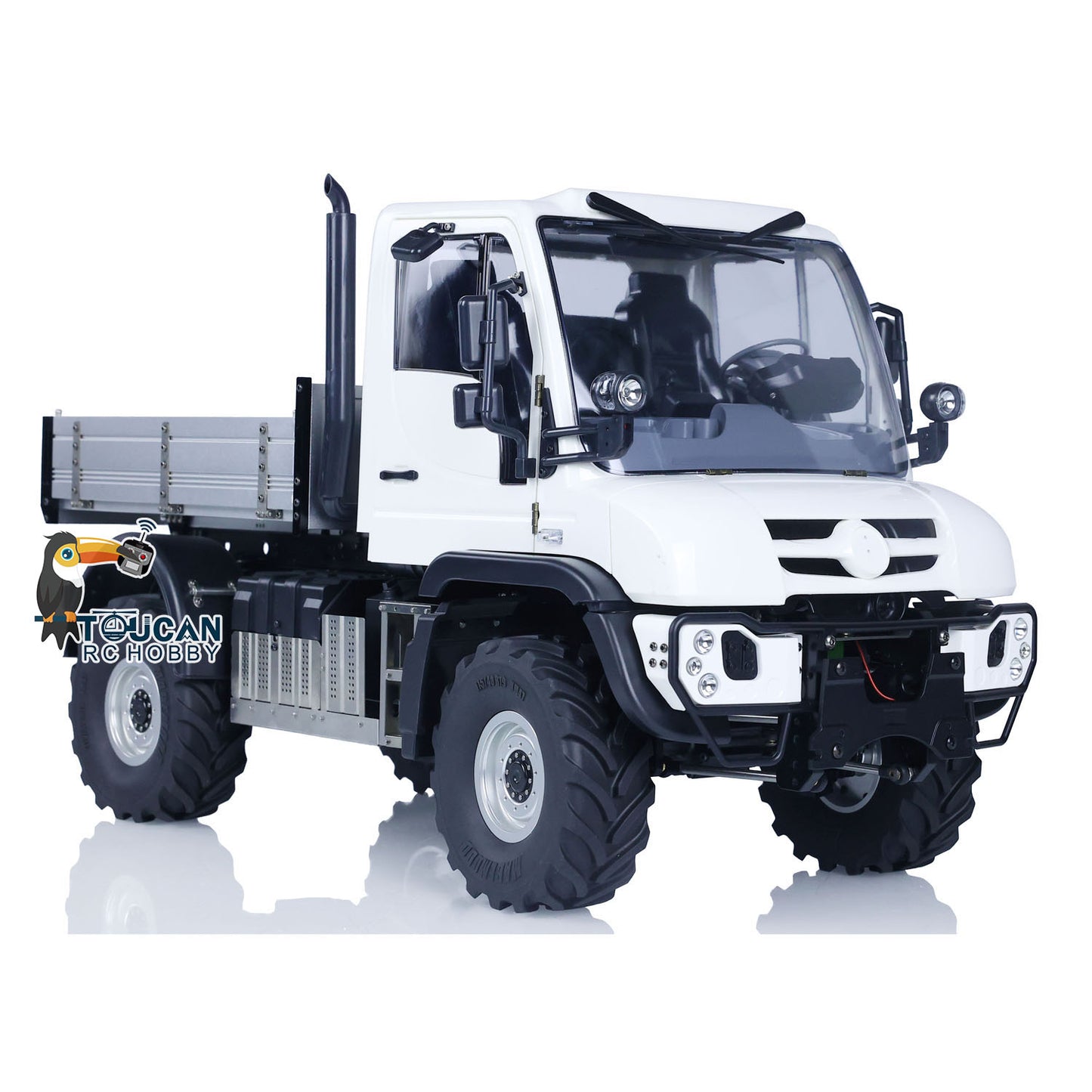 1/10 U423 4X4 RC Geländewagen Ferngesteuertes Rock Crawler Auto PNP Version Metalleimer Lackiert Zusammengebaut 