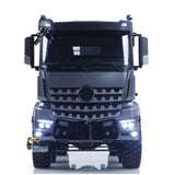 1/14 Metal 8x8 Remote Control Tractor Truck Differential Lock 3Speed Transmission Hobbywing 1060 Brushed Motor Metal Winch