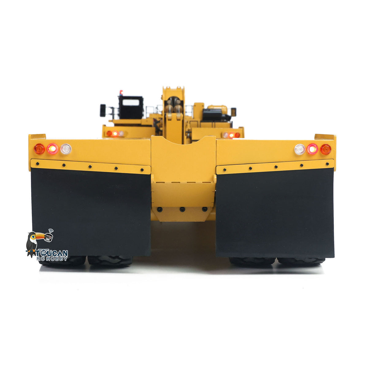 TOUCAN RC HOBBY Pre-Order Metal 1/20 RC Heavy Duty Hydraulic Mining Trailer C739D PRO Gooseneck Car Remote Control Construction Machine RTR Battery