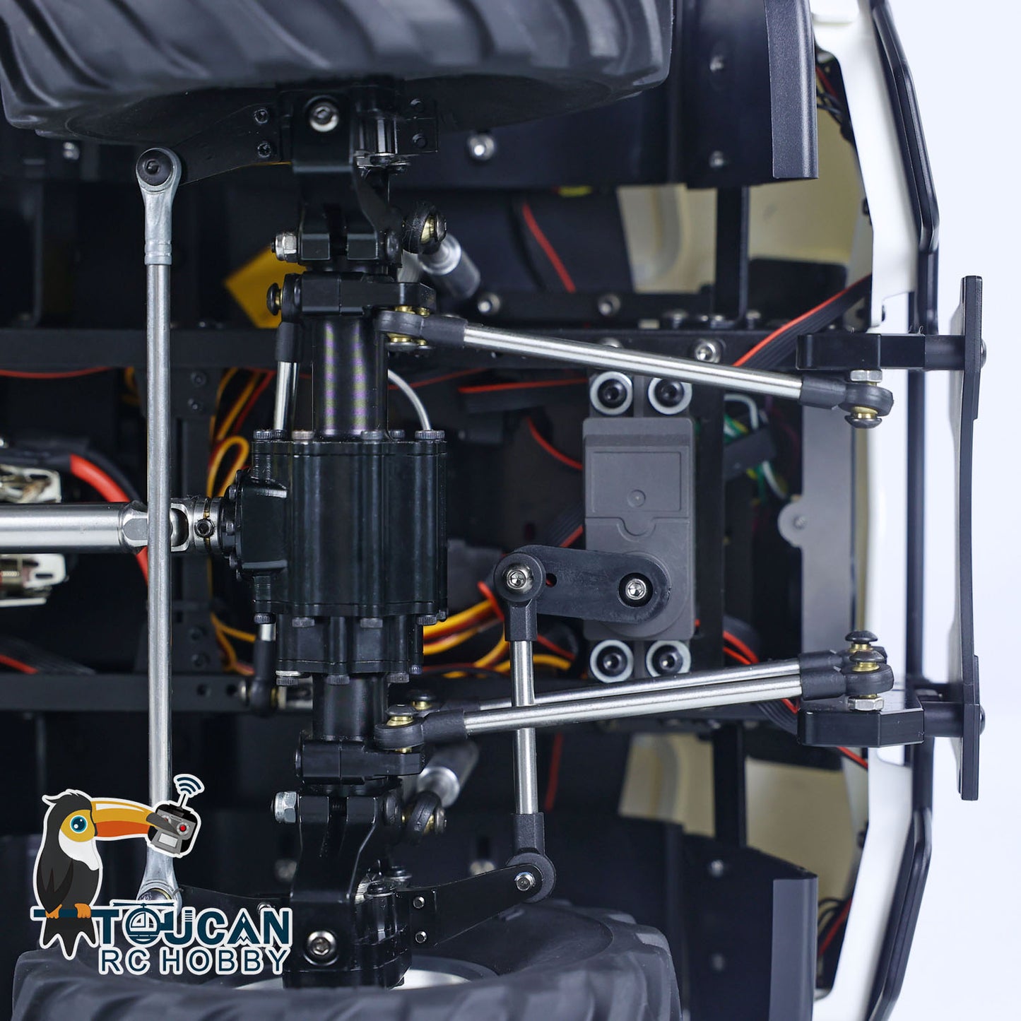 Toucan Hobby 1/10 U423 RC Crawler Kletterauto 4X4 Ferngesteuerte Geländewagen Spielzeugmodell Sounds Motor Servo