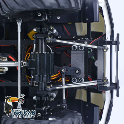 Toucan Hobby 1/10 U423 RC Crawler Kletterauto 4X4 Ferngesteuerte Geländewagen Spielzeugmodell Sounds Motor Servo