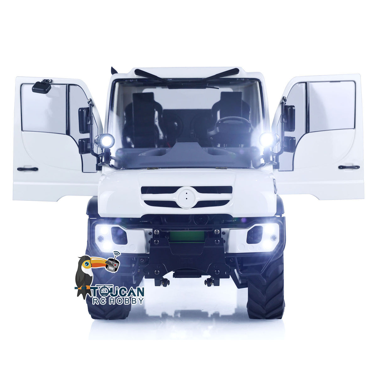 1/10 U423 4X4 RC Geländewagen Ferngesteuertes Rock Crawler Auto PNP Version Metalleimer Lackiert Zusammengebaut 