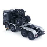1/14 Metal 8x8 Remote Control Tractor Truck Differential Lock 3Speed Transmission Hobbywing 1060 Brushed Motor Metal Winch