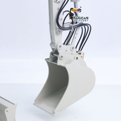 JDM-208U 1/14 Metal Hydraulic Excavator 7-Way Valve R920 High-End w/PL18EV Lite Sound Light Battery