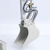 JDM-208 1/14 7CH Remote Control Hydraulic Excavator R920 2Arms Metal RC Digger Flysky PL18 EV Lite Sound System Quick Coupler
