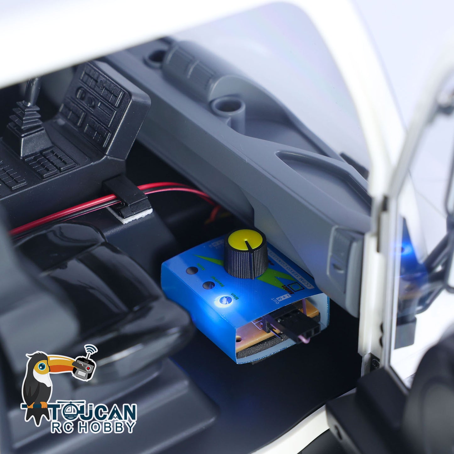 Toucan Hobby 1/10 U423 RC Crawler Kletterauto 4X4 Ferngesteuerte Geländewagen Spielzeugmodell Sounds Motor Servo