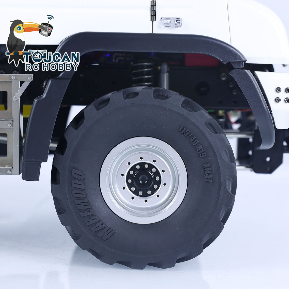 1/10 U423 4X4 RC Geländewagen Ferngesteuertes Rock Crawler Auto PNP Version Metalleimer Lackiert Zusammengebaut 