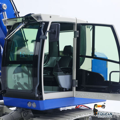 JDM-208U 1/14 Metal Hydraulic Excavator 7-Way Valve R920 High-End w/PL18EV Lite Sound Light Battery