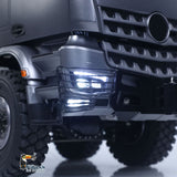 1/14 Metal 8x8 Remote Control Tractor Truck Differential Lock 3Speed Transmission Hobbywing 1060 Brushed Motor Metal Winch