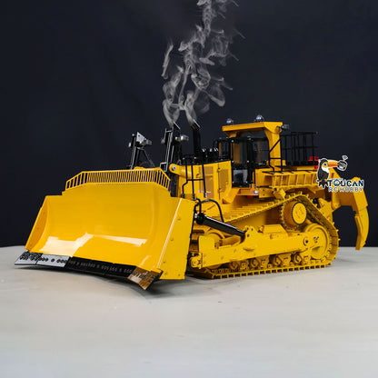 In Stock TOUCAN RC HOBBY 1:14 Hydraulic RC Bulldozer D11T Metal Remote Control Dozers Smoke Lights Sounds Multi-Function Control Assembled and Painted
