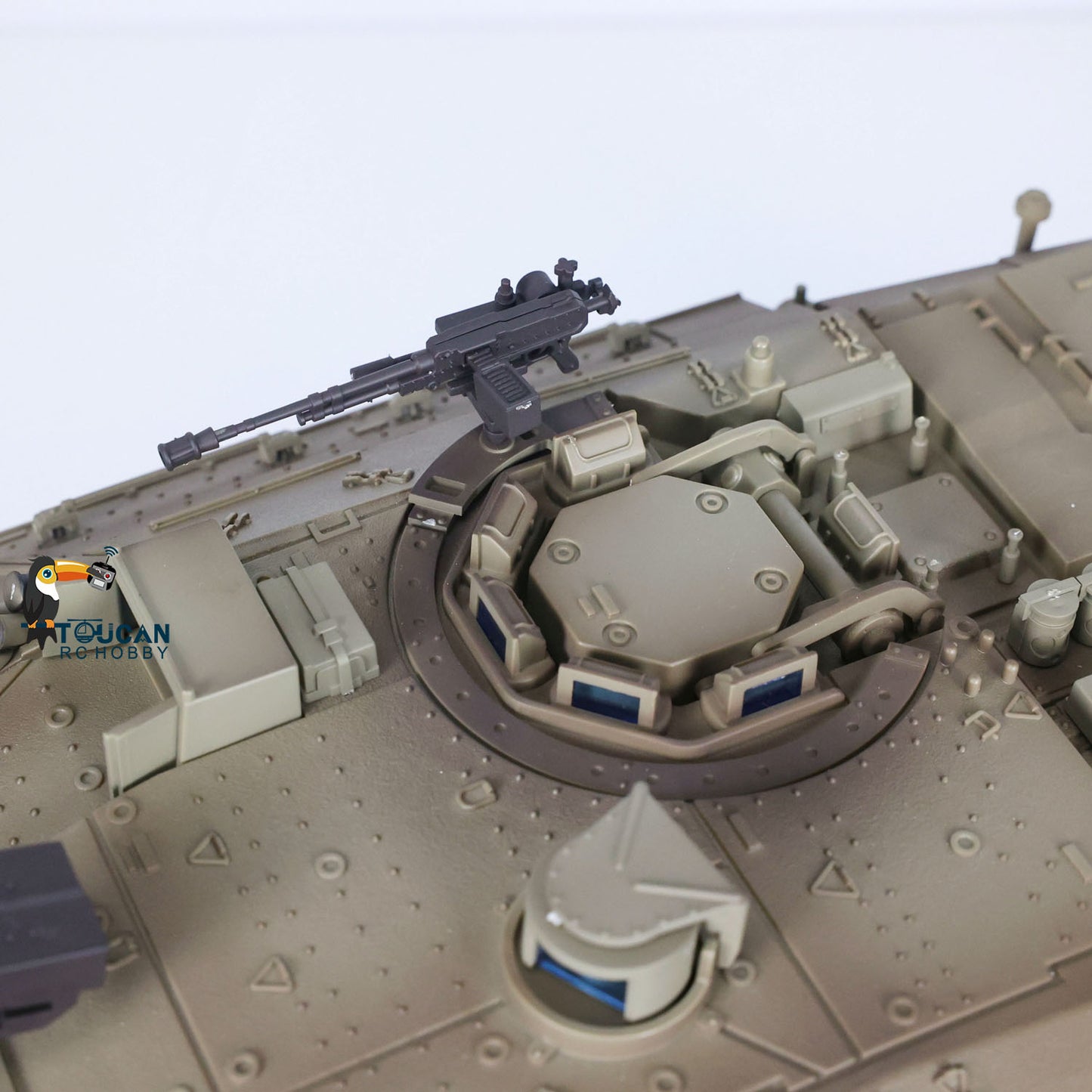 Heng Long 1/16 RC Kampfpanzer IDF Merkava MK IV 3958 Turm 360° drehbar Modell Lauf Rückstoß Funkbatterie RTR Modell Spielzeug