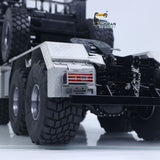 1/14 Metal 8x8 Remote Control Tractor Truck Differential Lock 3Speed Transmission Hobbywing 1060 Brushed Motor Metal Winch