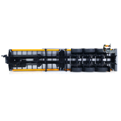 Toucanrc DIY lackierter, zusammengebauter 40-Fuß-Chassis-Container, 1/14, ferngesteuerter, nicht zusammengebauter Sattelschlepper, Simulationsmodell