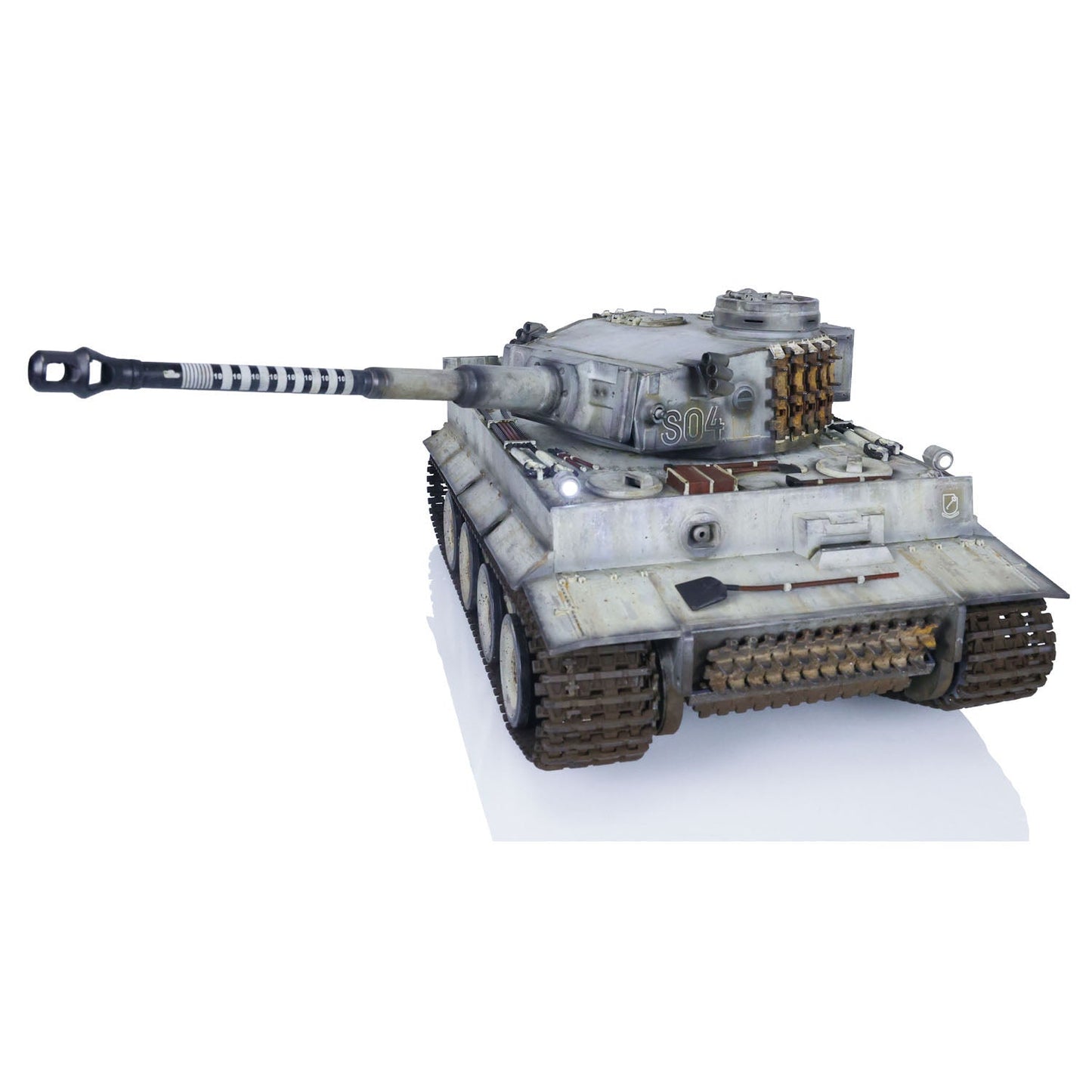 Henglong 1/16 Promotion TK7.0 German Tiger I RTR RC Tank 3818 Special Spray Painting with Barrel Recoil FPV IR BB Smoke Metal Tracks Sprockets Idlers Wheels Gearbox