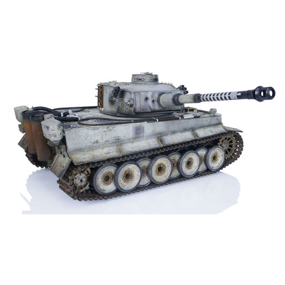 Henglong 1/16 Promotion TK7.0 German Tiger I RTR RC Tank 3818 Special Spray Painting with Barrel Recoil FPV IR BB Smoke Metal Tracks Sprockets Idlers Wheels Gearbox